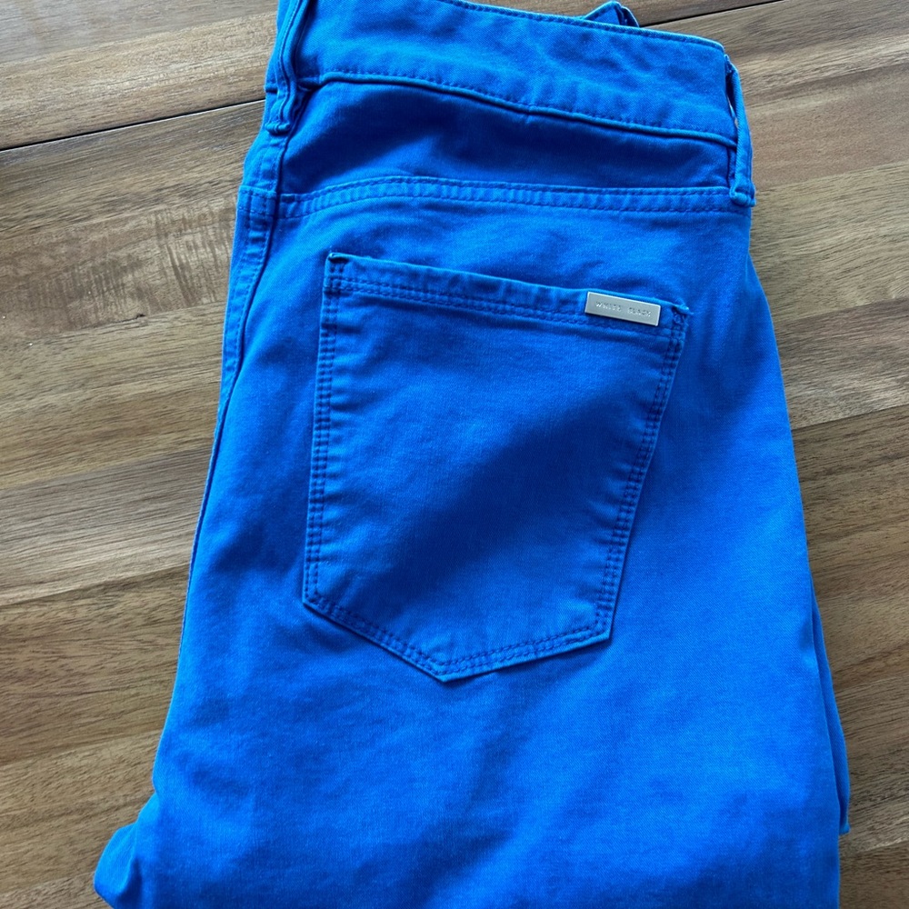 White House Black Market Pants in Blue